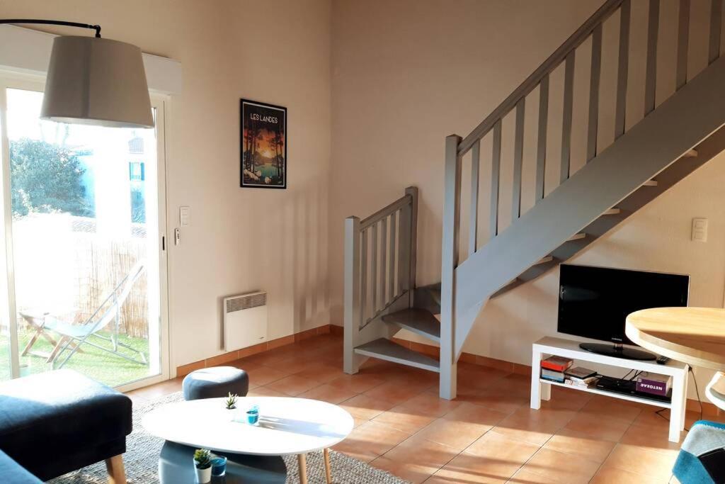 T3 Duplex Lumineux En Centre-Ville Soustons Kültér fotó